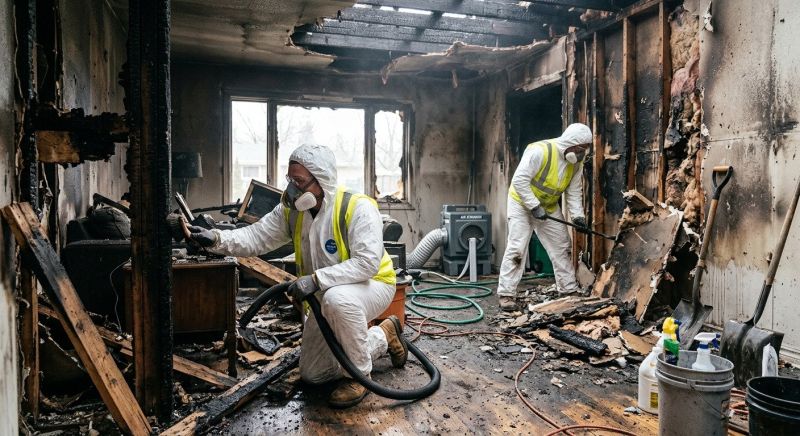 Fire Damage Reconstruction in Gilbert, AZ