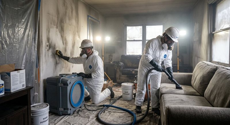 Soot Damage Repair in Gilbert, AZ