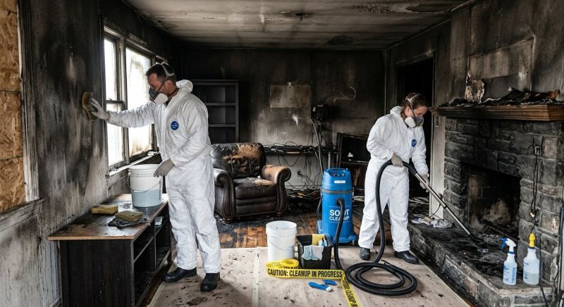 Soot Damage Restoration in Gilbert, AZ